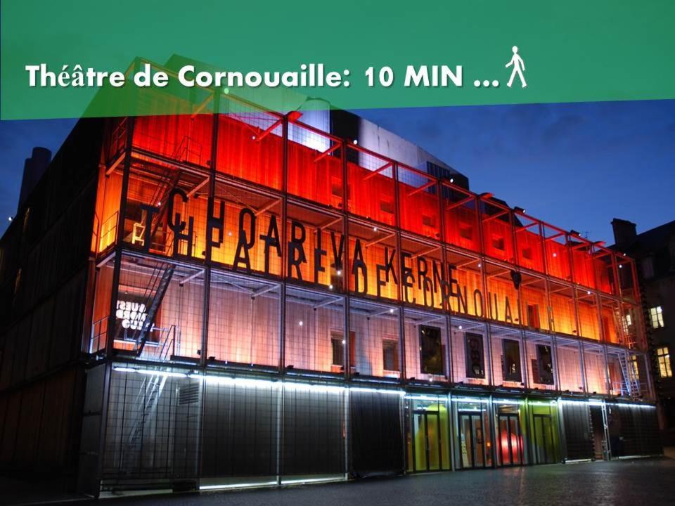 Le Nid 2 Quimper By Nid'Ouest Apartment Bagian luar foto